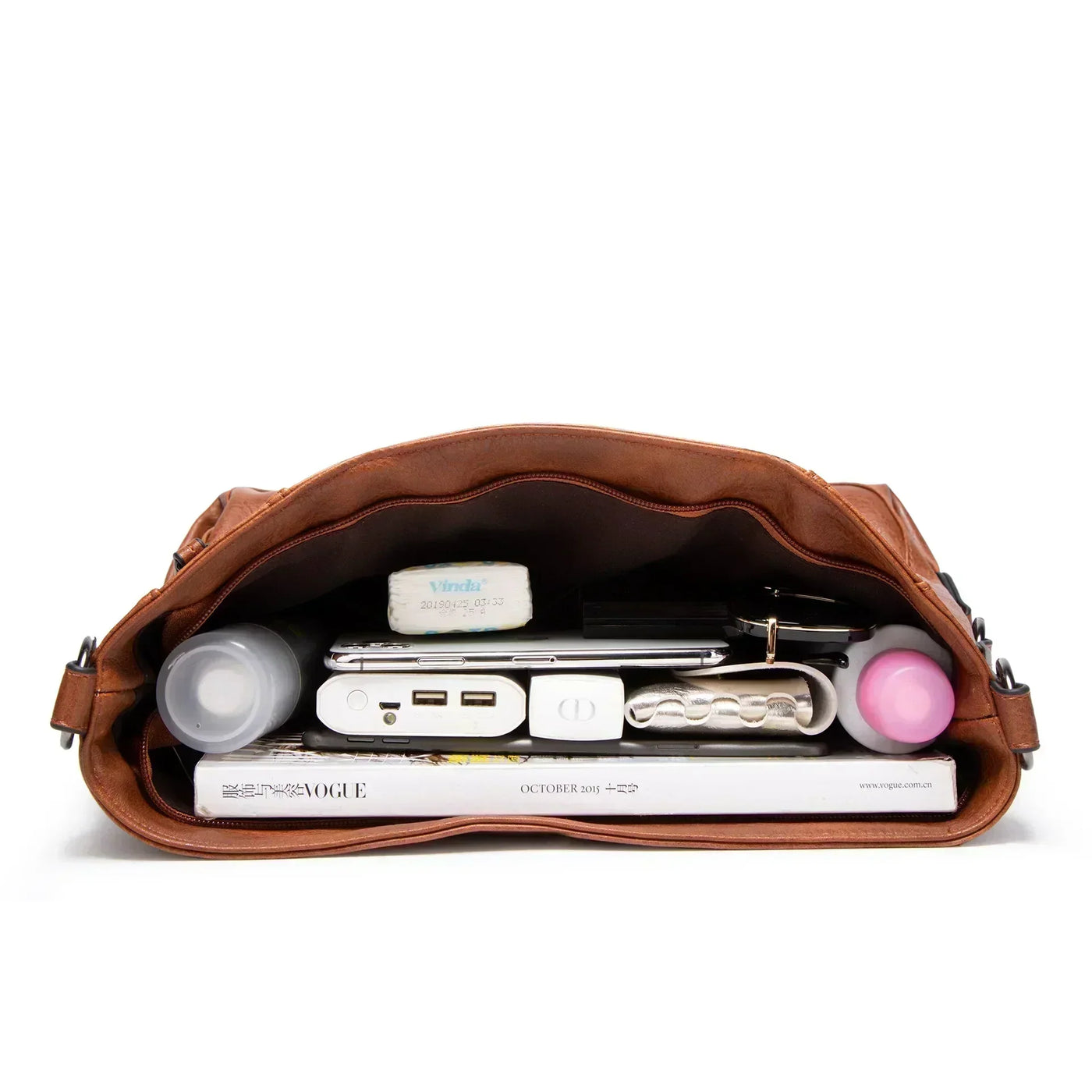 Carmen - Bolsa de Couro Vintage-Vegana