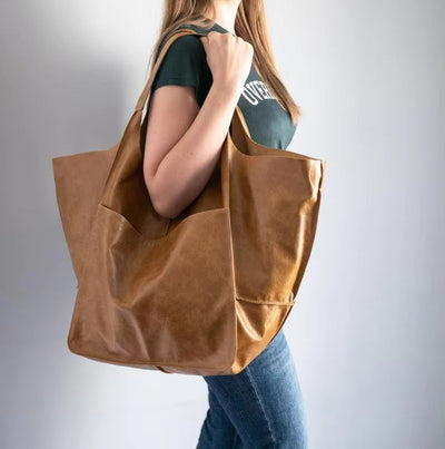 Francisca - Bolsa de Couro Vintage