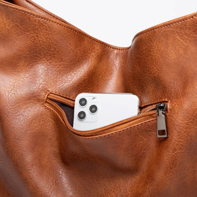 Carmen - Bolsa de Couro Vintage-Vegana