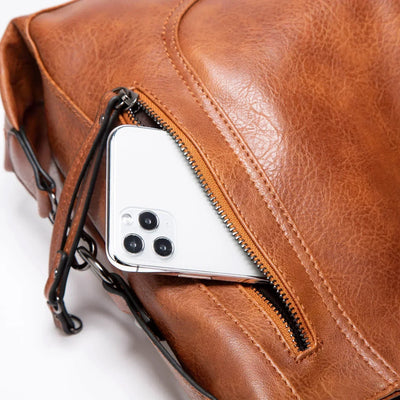 Carmen - Bolsa de Couro Vintage-Vegana