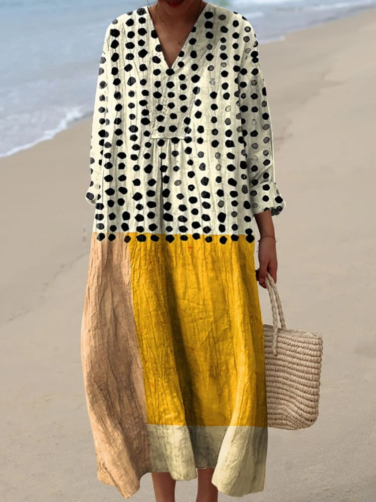 Jocelyn - Vestido Estampado Brisa de Verão